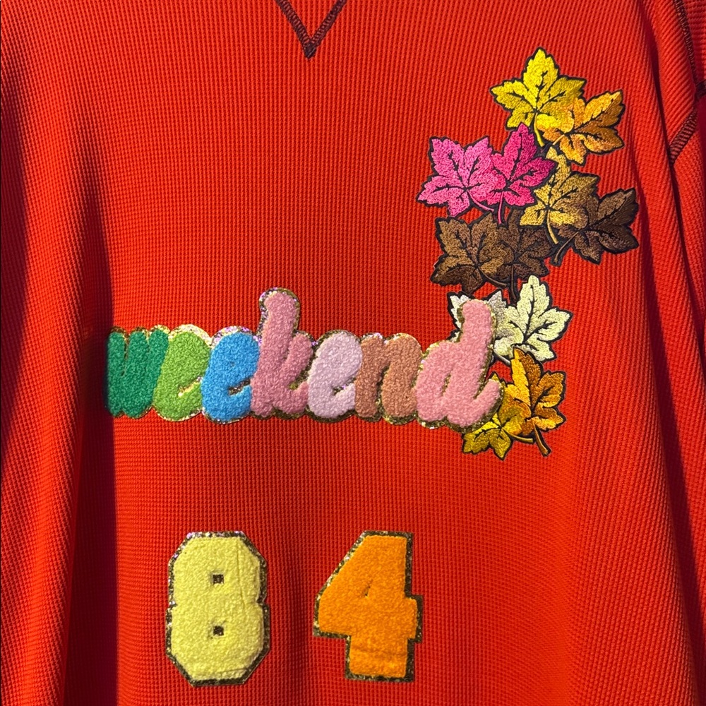 Under Armour Red Crewneck Waffle Thermal Size 2XL - Picture 5 of 7